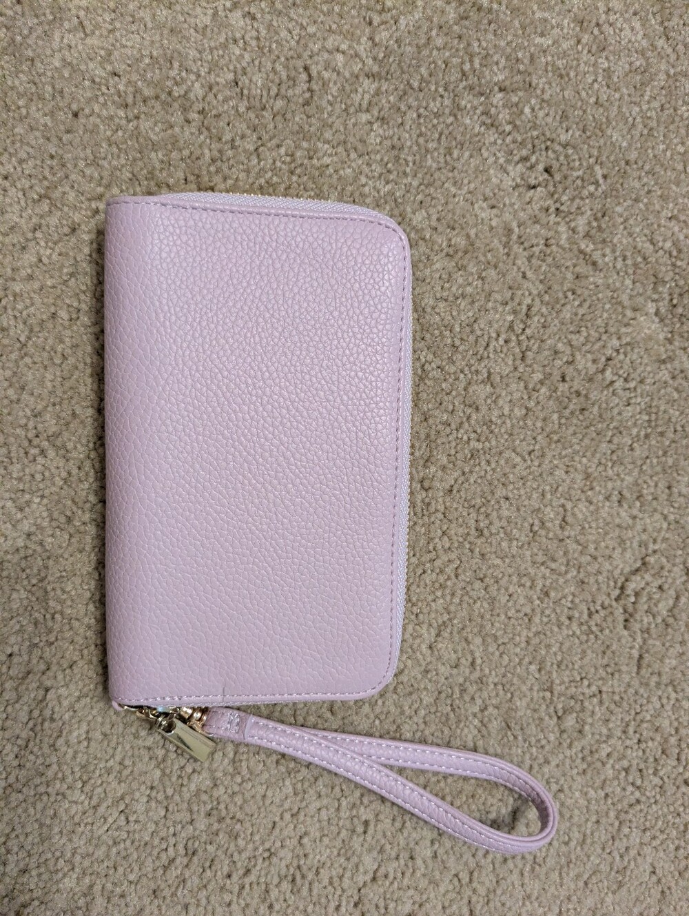 NWOT A New Day Purple Faux Leather Clutch - Picture 1 of 8